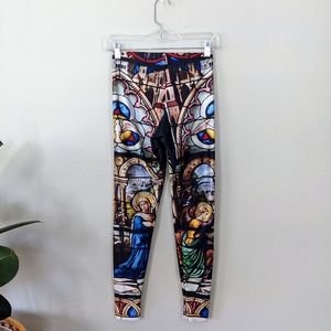 Blackmilk cathedral leggings